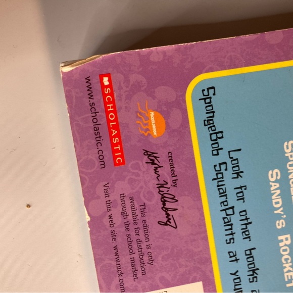 SpongeBob book scholastic lot - Picture 2 of 2